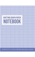 Knitting Graph Paper Notebook: 2:3 Ratio 8.5 x 11 Inches 100 Pages Blank Paper Journal (Volume 9)(9 Knitting Graph Paper Notebook 2:3 Ratio)