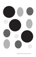 Black & Grey Circles Journal