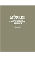 Murree Bullet Journal, Burnt Lemon, Dot Grid Notebook, 8.5