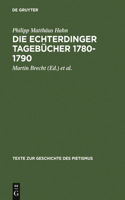 Echterdinger Tagebücher 1780-1790