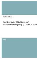 Das Recht der Gläubigen auf Sakramentenempfang (C.213 CIC/1983)