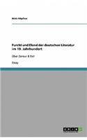 Furcht und Elend der deutschen Literatur im 19. Jahrhundert