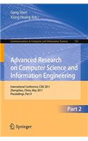 Advanced Research on Computer Science and Information Engineering: International Conference, Csie 2011, Zhengzhou, China, May 21-22, 2011. Proceedings, Part II