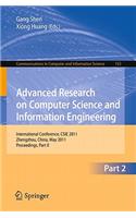 Advanced Research on Computer Science and Information Engineering