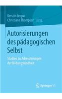 Autorisierungen Des Pädagogischen Selbst