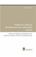 Patterson-Sullivan Distributions for Symmetric Spaces
