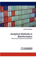 Analytical Methods in Bioinformatics