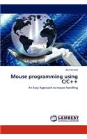 Mouse programming using C/C++