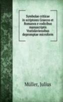 SYMBOLAE CRITICAE IN SCRIPTORES GRAECOS