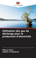 Utilisation des gaz de décharge pour la production d'électricité