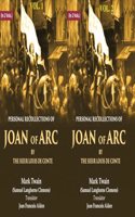 Personal Recollections of Joan of Arc by the Sieur Louis de Conte 2 Vols. Set [Hardcover]