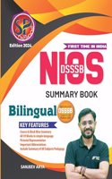 DSSSB NIOS Summary Book - Bilingual (2024 Edition)