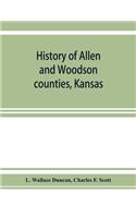 History of Allen and Woodson counties, Kansas
