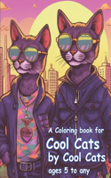 coloring book for cool cats by cool cats