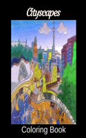 Cityscapes Coloring Book