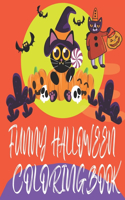 Funny Halloween Coloring Book