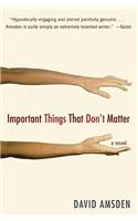 Important Things That Don't Matter