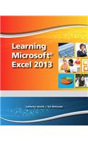 Learning Microsoft Excel 2013, Student Edition -- Cte/School