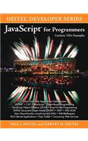 JavaScript for Programmers