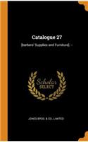 Catalogue 27