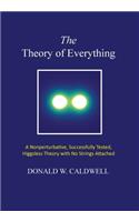 Theory of Everything: a nonperturbative, successfully tested, Higgsless theory with no strings attached