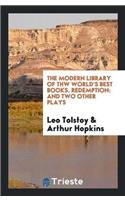The Modern Library of Thw World's Best Books. Redemption