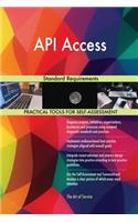API Access Standard Requirements