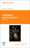 Gray's Anatomy Elsevier eBook on Vitalsource (Retail Access Card)