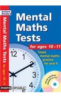 Mental Maths Tests for ages 10-11: Timed Mental Maths Tests for Year 6(Mental Maths Tests)