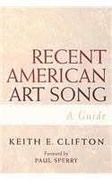 Recent American Art Song