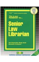 Senior Law Librarian