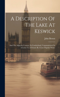 Description Of The Lake At Keswick