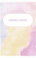 Cornell Notes: 120 Pages, Soft Matte Cover, 6 x 9