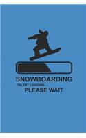 Snowboarding Talent Loading Please Wait