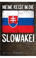 Meine Reise in die Slowakei Reisetagebuch: Tagebuch ca DIN A5 weiß liniert über 100 Seiten I Bratislava I Flagge I Europa I Urlaubstagebuch