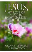 Jesus, My Rose of Sharon in My Garden of Life.