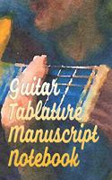 Guitar Tablature Manuscript Notebook