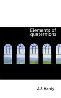 Elements of Quaternions