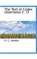 The Text of Codex Usserianus 2. R2: (English)