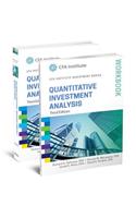 Quantitative Investment Analysis, 3e Book and Workbook Set