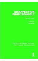 Disaffection from School?