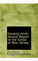 Seventy-Ninth Annual Report of the Synod of New Jersey