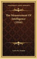 The Measurement of Intelligence (1916)