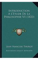 Introduction A L'Etude De La Philosophie V1 (1833)