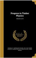 Progress in Timber Physics; Volume no.18