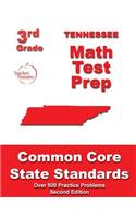 Tennessee 3rd Grade Math Test Prep: Common Core State Standards(English)