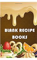 Blank Recipe Books: Recipe Books With Blank Pages