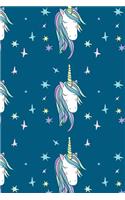 Pastel Rainbow Unicorns Journal