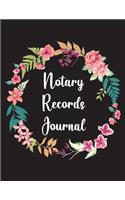 Notary Records Journal