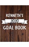 Kenneth's 2020 Goal Book: 2020 New Year Planner Goal Journal Gift for Kenneth / Notebook / Diary / Unique Greeting Card Alternative